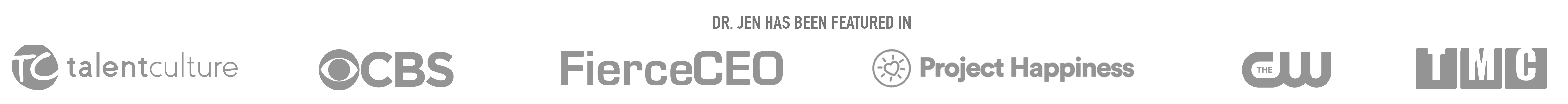 Dr Jen Faber Media Logos 2021